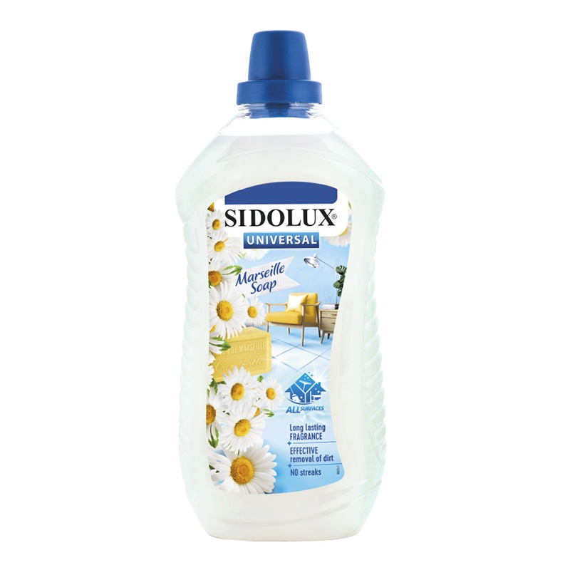 Čistící prostředek Sidolux Universal, marseillské mýdlo, 1 l