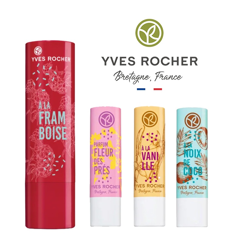 Balzám na rty Yves Rocher, 4,8 g, mix druhů