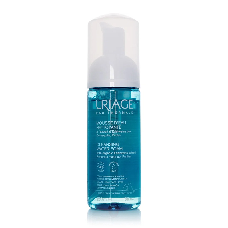 Čistící pěna Uriage Cleansing Water Foam, 150 ml