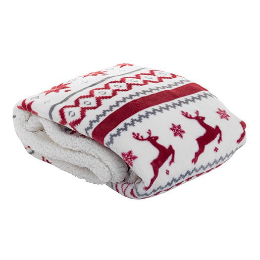 Vánoční deka Hobborn, vícebarevná