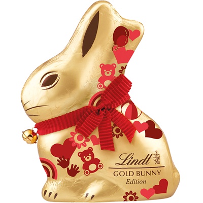 Vekonoční čokoládový zajíček Lindt, mléčný, 100 g