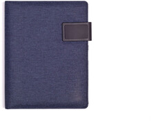 STREPIA A5 portfolio textil /D, modr
