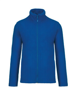 Celoprop�nac� fleecov� bunda KA911, modr�