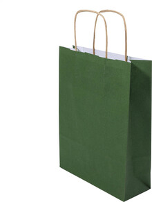 Pap�rov� d�rkov� ta�ka, velk� Papbag L, zelen�