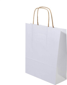 Pap�rov� d�rkov� ta�ka, st�edn� Papbag M, b�l�