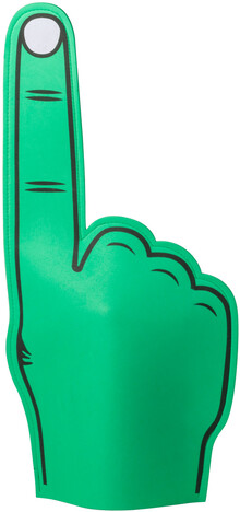 Fandc ruka Fanly, zelen