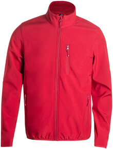 RPET softshellov� bunda Timber, �erven�