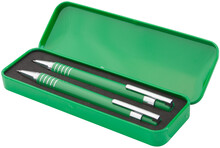 Sada kuli�kov�ho pera a mechanick� tu�ky Twinox, zelen�
