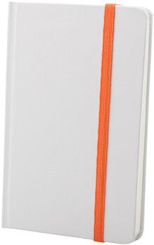 Pozn�mkov� blok Pendula A6, oran�ov�, b�l�