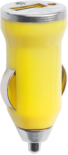 USB nab�je�ka do auta Hikal, �lut�