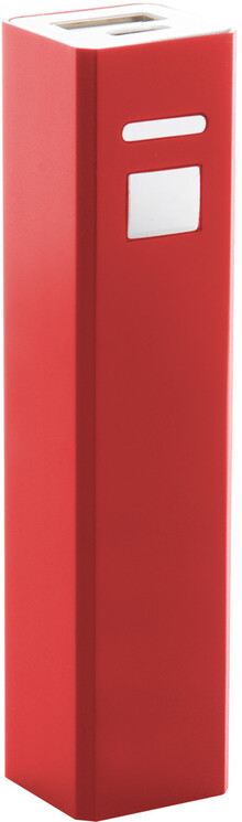 USB power banka Balzur, erven