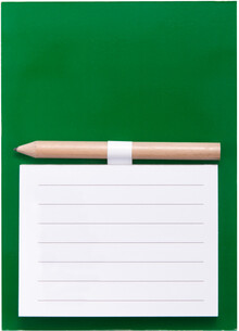 Blok s magnetkou Pecfri, zelen�