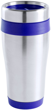 Termo hrnek Caprol, modr, stbrn
