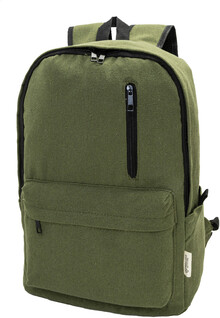 Batoh z recyklovan�ho pl�tna Recabak, zelen�