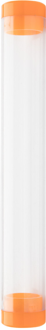 Tuba na pera Crube, oranov, prhledn