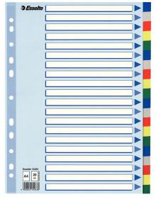 Rozaova Esselte A4, mix barev, 20 list