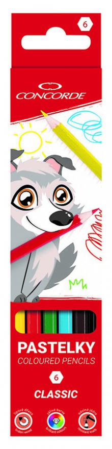 Pastelky Concorde classic 6ks
