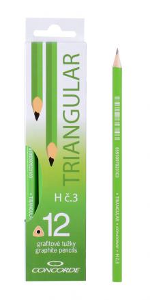 Tuka grafitov CONCORDE trojhrann .3 /H