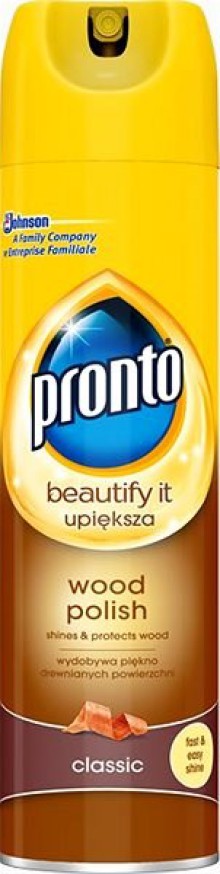 PRONTO CLASSIC spray 300ml, hnd - wood polish