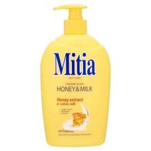 Tekut mdlo Mitia Honey, s dvkovaem, 500 ml