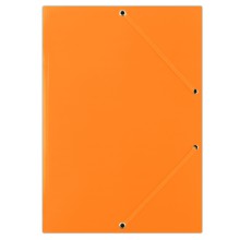 Desky - mapa DONAU A4, s gumikou, oranov