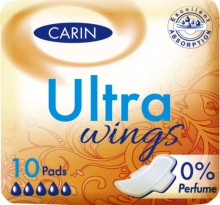 Dmsk vloky Carin Ultra Wings, 10 ks
