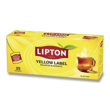 �aj �ern� LIPTON Yellow Label 25x2g