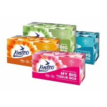 Hygienick� kapesn��ky LINTEO, 2vrstv�, v boxu, 200 ks