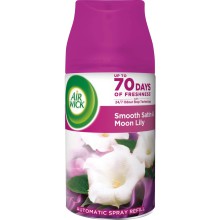 N�hradn� n�pl� ve spreji Air Wick FreshMatic, jemn� sat�n & m�si�n� lilie, 250 ml