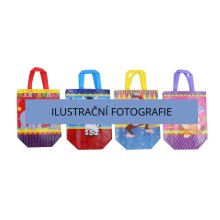 D�tsk� d�rkov� ta�ka velikosti S, netkan� text�lie, 27 x29 x 12 cm