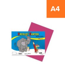 Kreslic� karton A4, r��ov�, 180g/m2, 50 list�