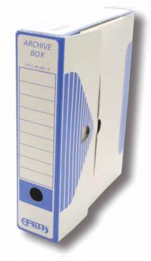 Krabice archivan EMBA  A4, 7,5 x 33 x 26 cm, prodn hnd, modr