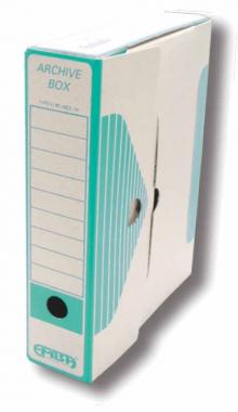 Krabice archivan EMBA  A4, 7,5 x 33 x 26 cm, prodn hnd, zelen