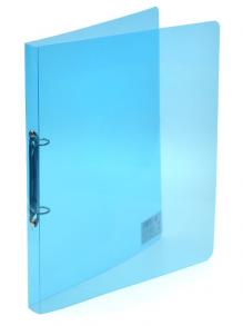 Poada Karton PP Lines A4, mkk desky, 2 krouky, modr