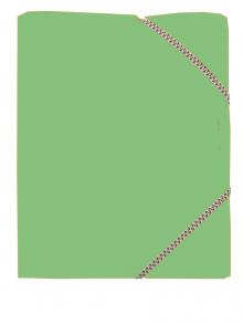 Desky - Mapa Karton PP Opaline A4, s gumikou, zelen