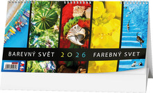 Kalend stoln Barevn svt