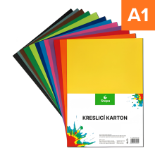Kresl�c� karton A1, r�zn� barvy